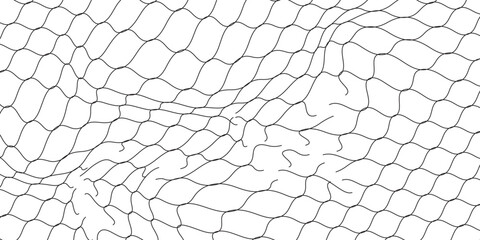 Mesh texture for fishing nets. Grunge pattern for sportswear or soccer goal, volleyball net, basketball hoop, hockey, athletics. Mesh background  eps 10 © Ubay