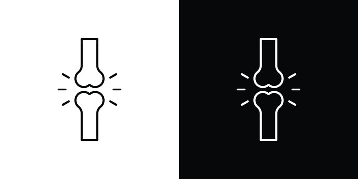 Bones icon simple graphics pack