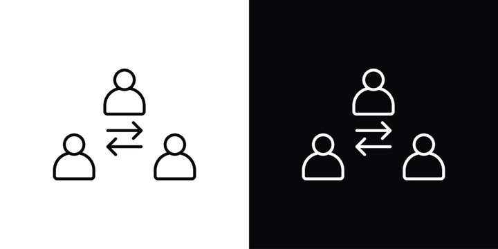 Mediator icon simple graphics pack