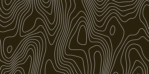 Dark brown abstract topographic elevation lines background with topographic abstract background geography elevation cartography visualization navigation landscape structure geometric © MD OSMAN