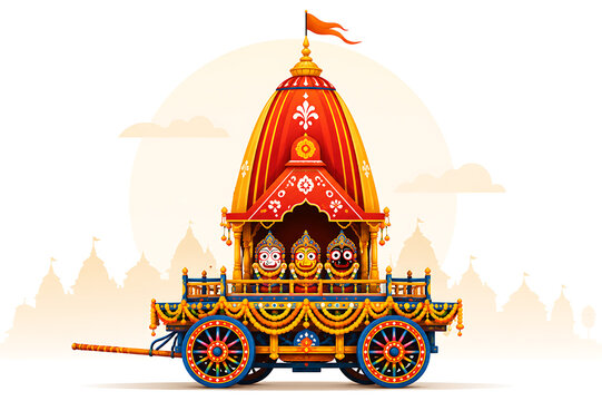 Jagannath Rath Yatra Puri Odisha Grand Festival of Lord Jagannath with Sacred Chariot Procession and Hindu Devotion