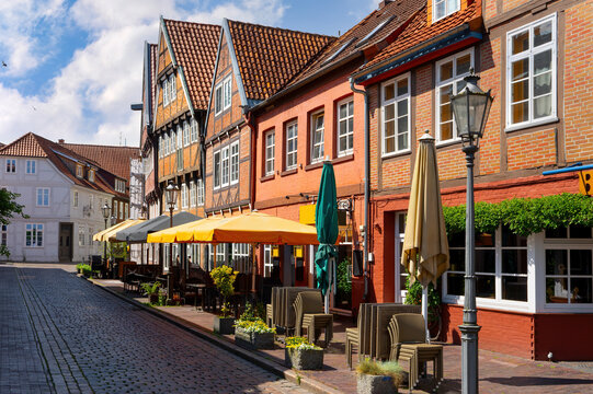 Hansestadt Stade am Flusslauf der Schwinge, Innenstadt/Altstadt