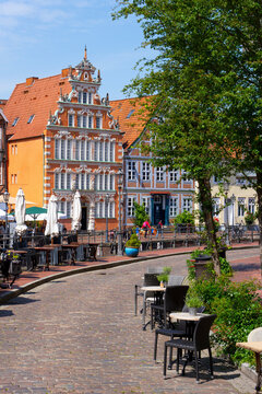 Hansestadt Stade am Flusslauf der Schwinge, Innenstadt/Altstadt