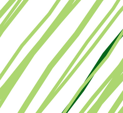 Green diagonal striped pattern design