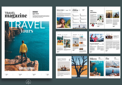 Travel Magazine Layout