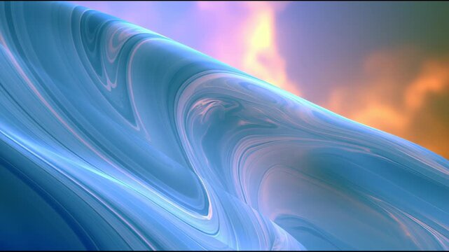 Abstract blue and pink fluid gradient, soft dreamy motion background, abstract motion background for modern creative