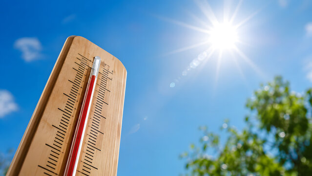 Hot Summer Day on the Horizon