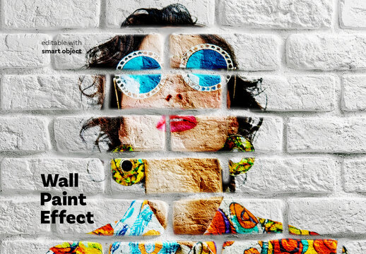 Wall Paint Photo Effect
