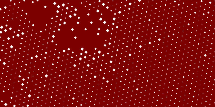 Dark Red vector illustration which consist of circles. Dotted gradient design for your business. Creative geometric background in halftone style with colored spots.