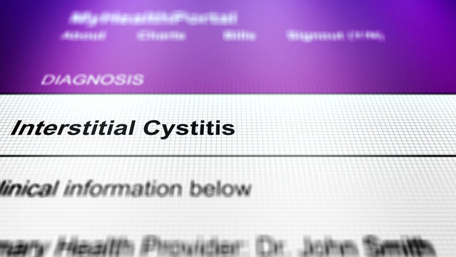 Generic Health Portal with Elbow Health Problem Diagnosis - Interstitial Cystitis