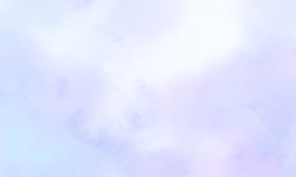 薄紫と水色の水彩テクスチャ背景