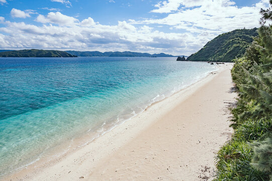 慶良間諸島　阿嘉島のニシバマビーチ