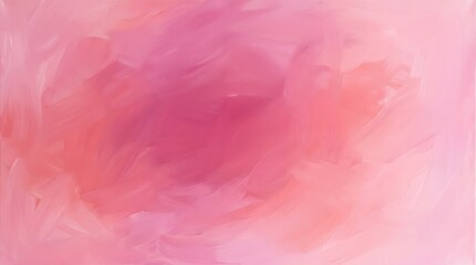 Fototapeta premium Abstract Soft Pink Oil Paint Texture Background with Artistic Brushstrokes for Creative Design