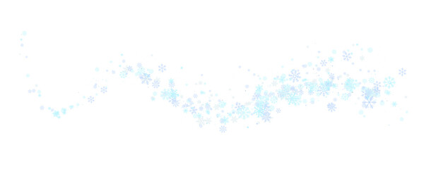 Obraz premium Frozen snow dust with blowing wind, sparkling frost particles. Transparent PNG overlay of fast falling rain with blue water streaks. Natural weather texture, dramatic atmosphere. Vector illustration.