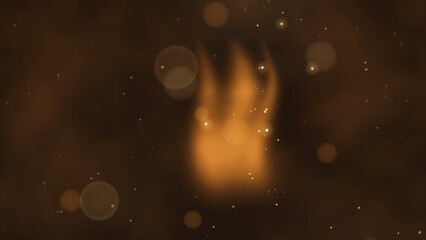 Cinematic Particle Depth Background © ayu