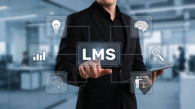 LMS Learning Management System Digital Education Platform Training Analytics Dashboard