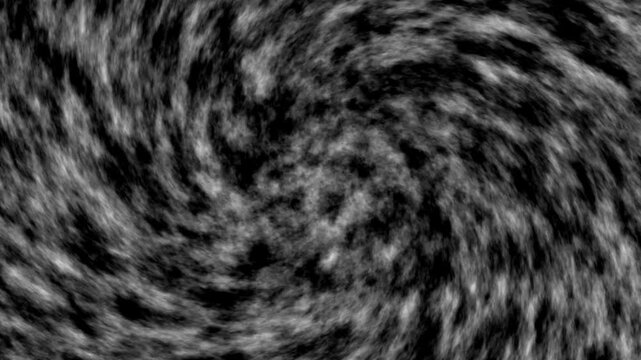 Organic wave animation flows deep smoky slate fields across dark screen margins. Dark moody multimedia presentation titles apply an organic wave animation loop sequence clip.