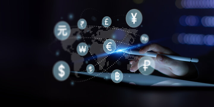 Foreign Exchange Currency Trading Platform for International Market Investment and Analysis
