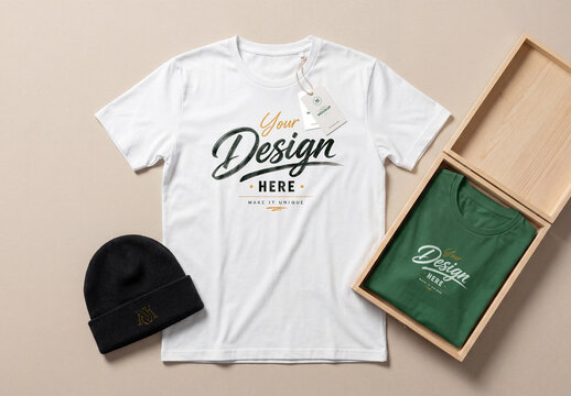 Apparel Mockup And T-Shirt Mockup