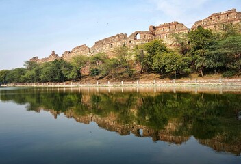 Fototapeta premium indian fort in delhi india 