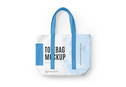 Totebag Mockup Realistic Render for Branding and Commercial Use