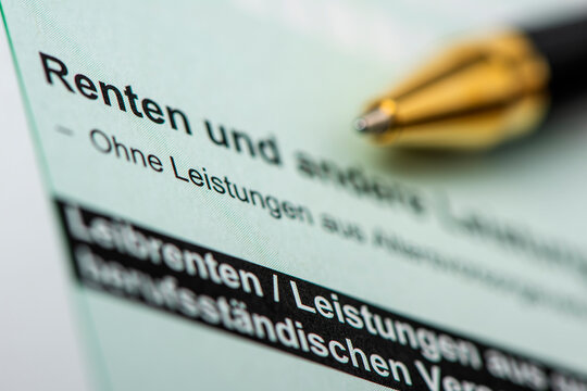 Steuererkl&auml;rung f&uuml;r Finanzamt mit Formular