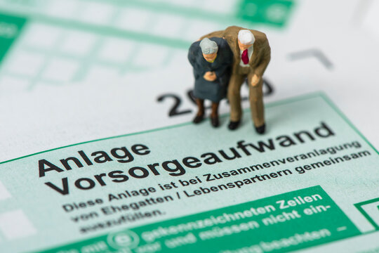 Steuererkl&auml;rung f&uuml;r Finanzamt mit Formular