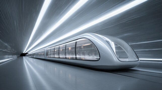 futuristic transportation system, maglev train with transparent design, rushing through digital tunnel --ar 16:9 --raw --profile nf7u6u9 --v 7 Job ID: e3589aa7-85fb-44b4-a516-1a34c4f16a5e