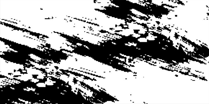 Abstract black and white grunge fault line texture background for modern creative design template, modern