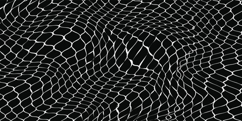 Net pattern. Rope net vector silhouette. Soccer, football, volleyball, tennis and tennis net pattern. Fisherman hunting net rope texture or pattern. © agung
