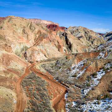 rock formation along Onion Creek Road near Moab, Utah