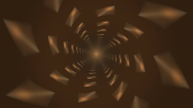 Swirling pattern with brown background creating motion effect