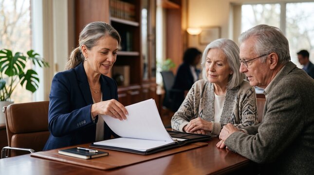 Financial Advisor Discusses Senior Estate Plan