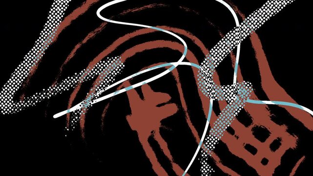 Urban Grunge Brush Overlays Featuring Paint Strokes  Scribbles for  Transitions
