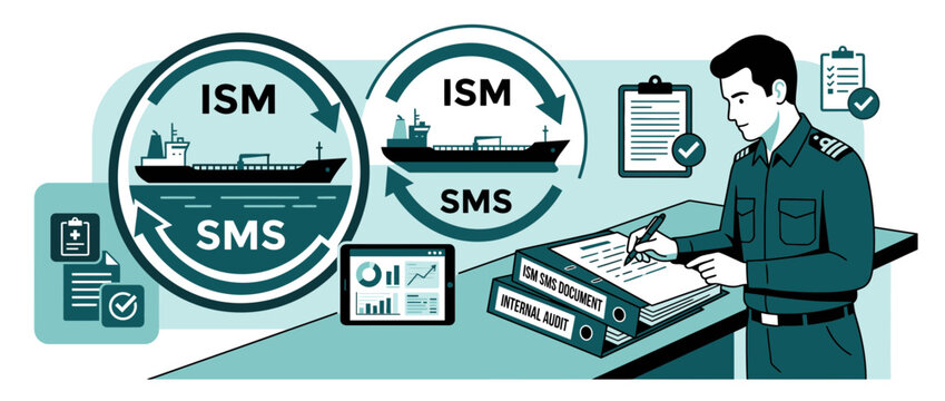 Maritime Safety Management (ISM SMS) Compliance and Auditing by Officer