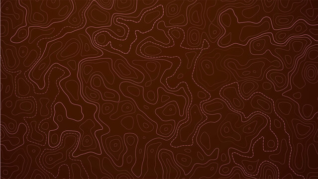 Contour illustration. Abstract topographic map background. Geography scheme.