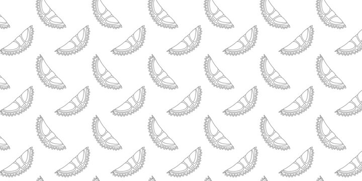 Abstract durian fruit wireframe pattern on striped background