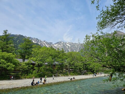 上高地の景色