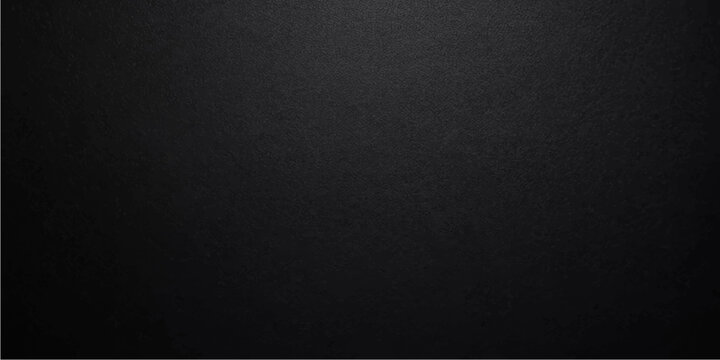 Dark black leather textured surface background with fine uniform grain detail closeup view of natural material sample design