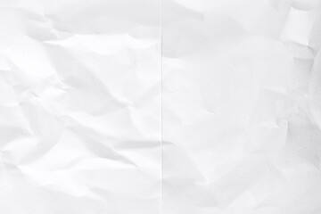 Crumpled white paper texture background design © Rawpixel.com