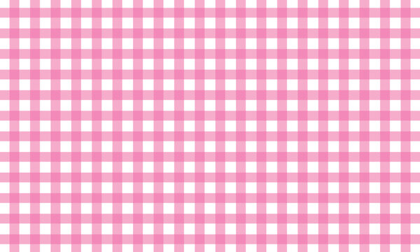 Pink gingham background 
