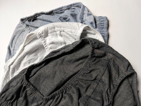 close-up of unused underwear featuring smooth textile material and clean craftsmanship. Suitable for fashion catalogs, online shopping, clothing advertisements, garment production, and hygiene-related