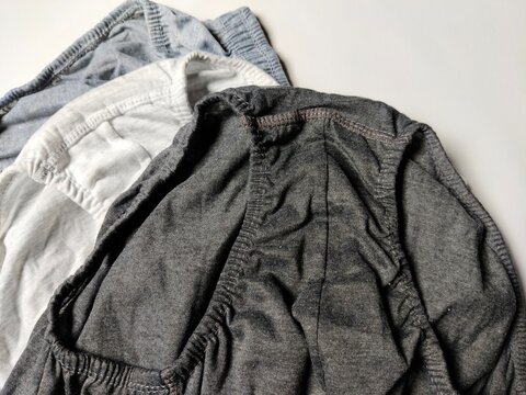 close-up of unused underwear featuring smooth textile material and clean craftsmanship. Suitable for fashion catalogs, online shopping, clothing advertisements, garment production, and hygiene-related