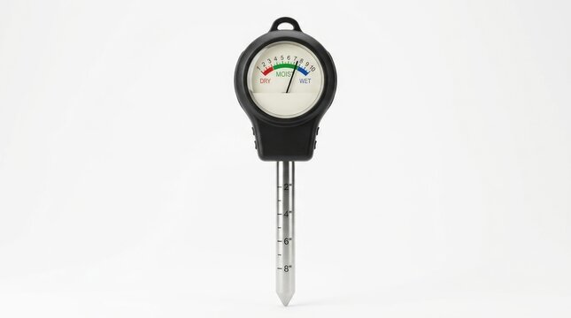 Soil moisture meter for gardening supplies accurate plant watering tool for indoor outdoor use