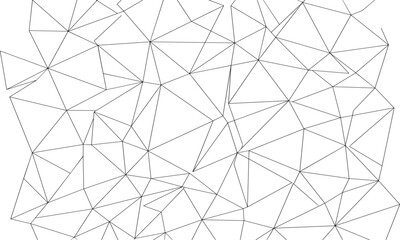 Abstract low poly geometric triangle pattern vector linear layout digital technology background texture © Mdjoshel 