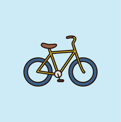 Fototapeta premium bicycle icon vector illustration