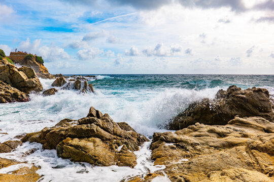 Lloret de Mar, Costa Brava in Spain's Catalonia region