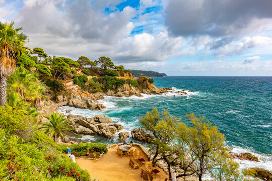 Lloret de Mar, Costa Brava in Spain's Catalonia region