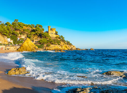 Lloret de Mar, Costa Brava in Spain's Catalonia region