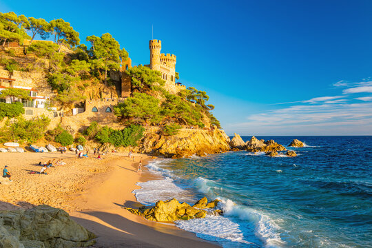 Lloret de Mar, Costa Brava in Spain's Catalonia region